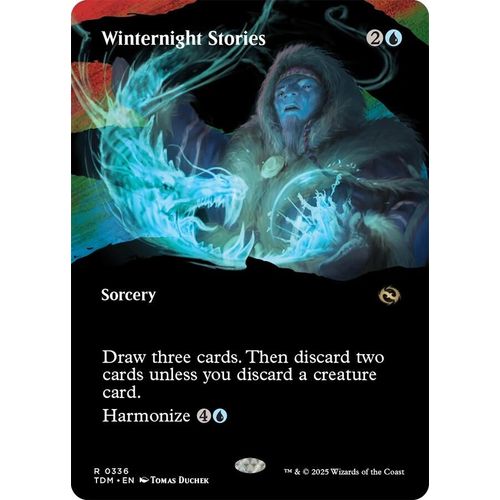 Winternight Stories (Borderless) (336) (Tarkir: Dragonstorm) - PokéBox Australia
