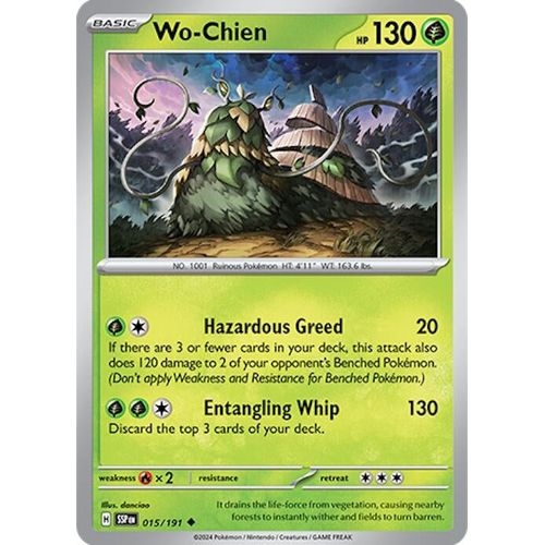 Wo - Chien (015/191) [SV08: Surging Sparks] - PokéBox Australia