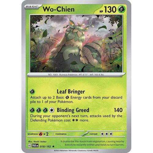 Wo - Chien (018/182) [SV04: Paradox Rift] - PokéBox Australia