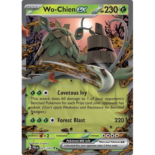Wo - Chien ex (027/193) [SV02: Paldea Evolved] - PokéBox Australia
