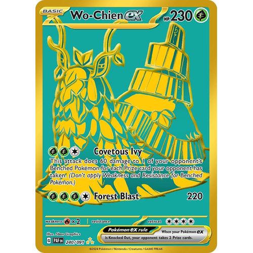 Wo - Chien ex (240/091) [SV: Paldean Fates] - PokéBox Australia