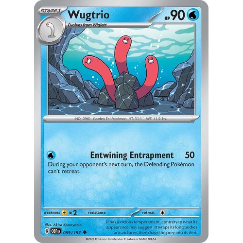 Wugtrio (059/197) [SV03: Obsidian Flames] - PokéBox Australia