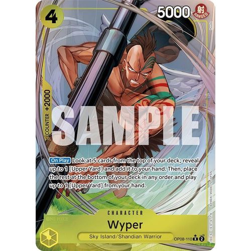 Wyper (Parallel) (OP08 - 110) [Two Legends] - PokéBox Australia