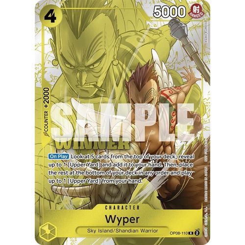 Wyper (Winner Pack 2025 Vol. 2) (OP08 - 110) [One Piece Promotion Cards] - PokéBox Australia
