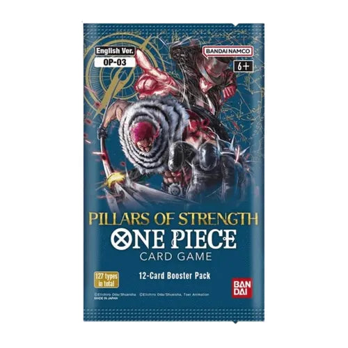 One Piece Card Game - Pillars of Strength OP-03 Booster Pack - English - PokéBox Australia