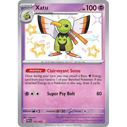 Xatu (152/091) [SV: Paldean Fates] - PokéBox Australia