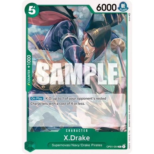 X.Drake (054) (OP01 - 054) [Romance Dawn] - PokéBox Australia