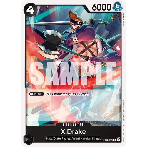 X.Drake (OP08 - 093) [Two Legends] - PokéBox Australia