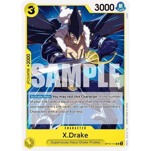 X.Drake (OP10 - 114) [Royal Blood] - PokéBox Australia