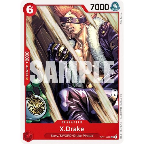 X.Drake (OP11 - 017) [A Fist of Divine Speed] - PokéBox Australia