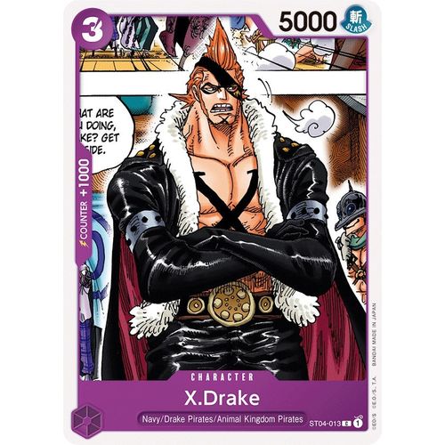 X.Drake (ST04 - 013) [Starter Deck 4: Animal Kingdom Pirates] - PokéBox Australia