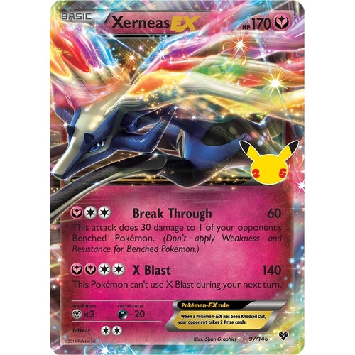 Xerneas EX (97/146) (Celebrations: Classic Collection) - PokéBox Australia