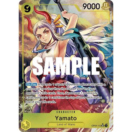 Yamato (Alternate Art) (OP04 - 112) [Kingdoms of Intrigue] - PokéBox Australia