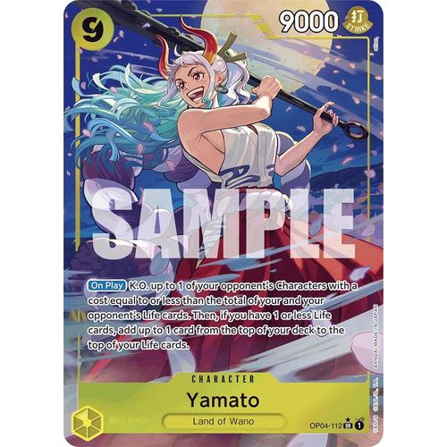 Yamato (OP04 - 112) (Alternate Art) (OP04 - 112) [Premium Booster - The Best - ] - PokéBox Australia