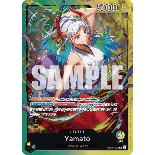Yamato (OP06 - 022) (OP06 - 022) [Starter Deck 28: GREEN/YELLOW Yamato] - PokéBox Australia