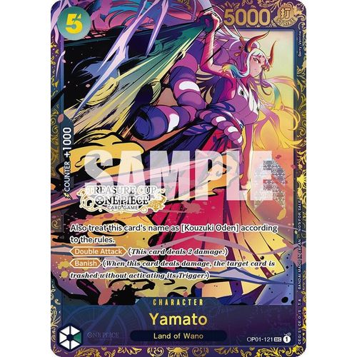 Yamato (Treasure Cup) (OP01 - 121) [One Piece Promotion Cards] - PokéBox Australia