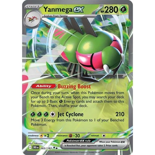 Yanmega ex (003/182) (SV10: Destined Rivals) - PokéBox Australia
