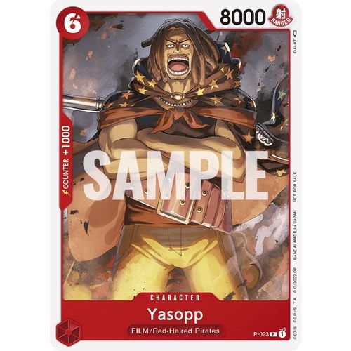Yasopp (One Piece Film Red) (P - 023) [One Piece Promotion Cards] - PokéBox Australia