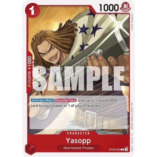 Yasopp (ST23 - 005) [Starter Deck 23: RED Shanks] - PokéBox Australia