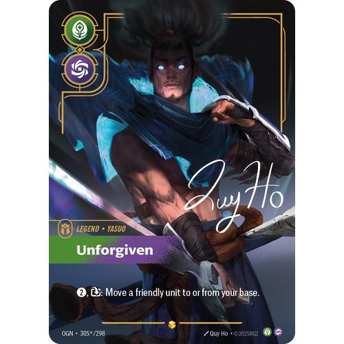 Yasuo - Unforgiven (Alternate Art) (305*/298) (Origins) - PokéBox Australia