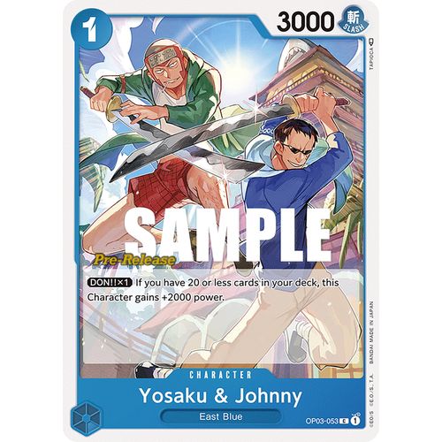 Yosaku & Johnny (OP03 - 053) [Pillars of Strength Pre - Release Cards] - PokéBox Australia