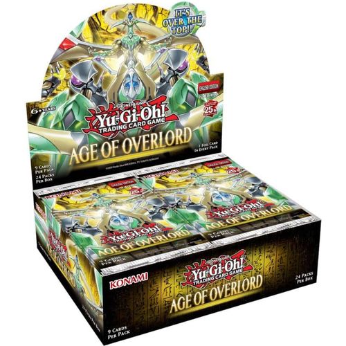 Yu - Gi - Oh! - Age of Overlord Booster Box - PokéBox Australia