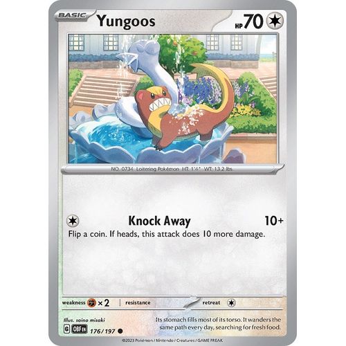 Yungoos (176/197) [SV03: Obsidian Flames] - PokéBox Australia