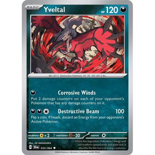Yveltal (035/064) [SV: Shrouded Fable] - PokéBox Australia