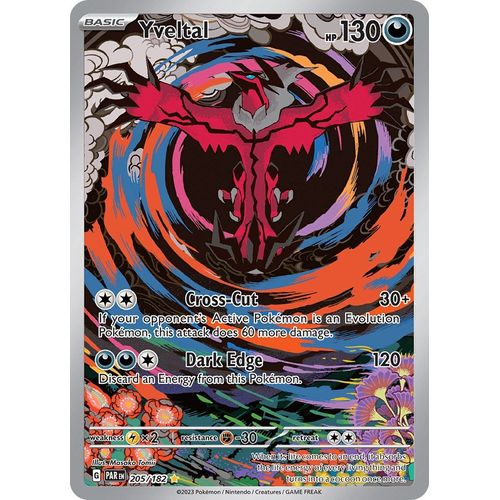 Yveltal (205/182) [SV04: Paradox Rift] - PokéBox Australia