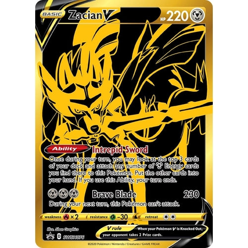 Zacian V - SWSH076 (SWSH076) (SWSH: Sword & Shield Promo Cards) - PokéBox Australia