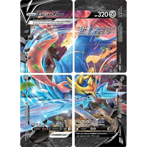 Zacian V - UNION [Set of 4] (SWSH: Sword & Shield Promo Cards) - PokéBox Australia