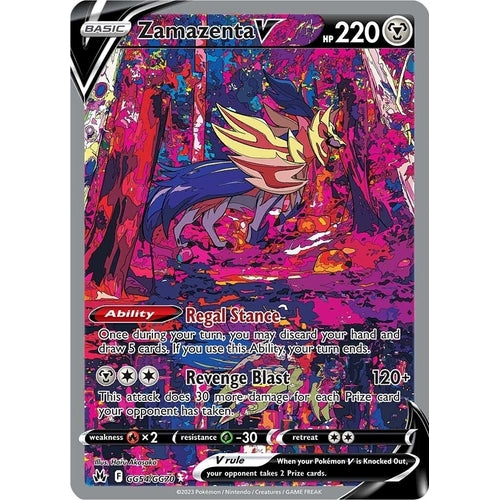 Zamazenta V (GG54/GG70) (Crown Zenith: Galarian Gallery) - PokéBox Australia