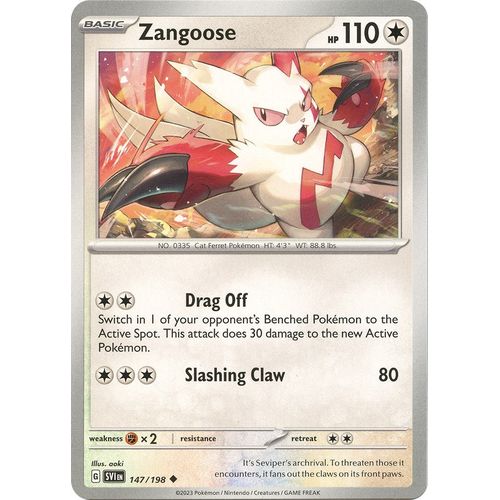 Zangoose (147/198) [SV01: Scarlet & Violet Base Set] - PokéBox Australia