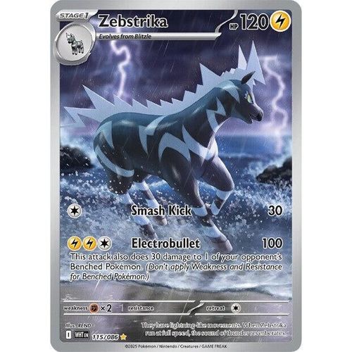 Zebstrika (115/086) (SV: White Flare) - PokéBox Australia