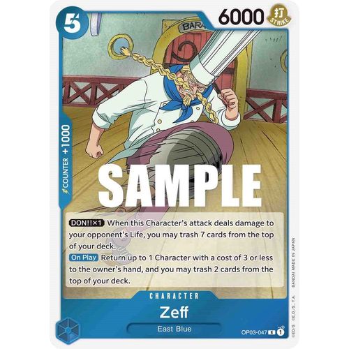 Zeff (OP03 - 047) [Pillars of Strength] - PokéBox Australia