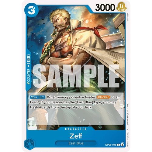 Zeff (OP06 - 048) [Wings of the Captain] - PokéBox Australia