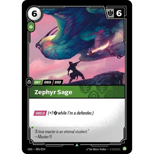 Zephyr Sage (005/024) (Origins: Proving Grounds) - PokéBox Australia
