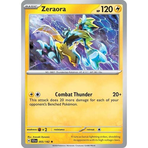 Zeraora (055/142) [SV07: Stellar Crown] - PokéBox Australia