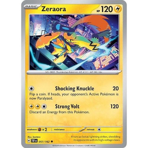 Zeraora (057/162) [SV05: Temporal Forces] - PokéBox Australia