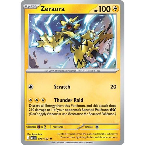 Zeraora (078/182) (SV10: Destined Rivals) - PokéBox Australia