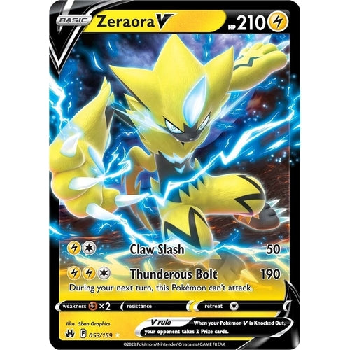 Zeraora V (053/159) (Crown Zenith) - PokéBox Australia