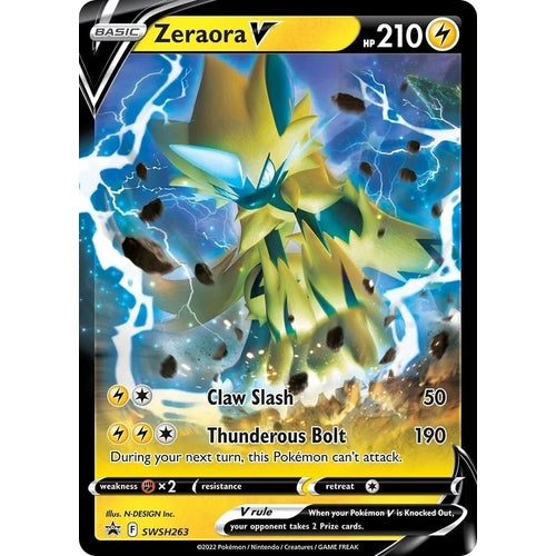Zeraora V - SWSH263 (SWSH263) (SWSH: Sword & Shield Promo Cards) - PokéBox Australia