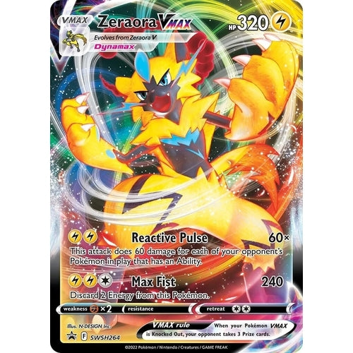 Zeraora VMAX - SWSH264 (SWSH264) (SWSH: Sword & Shield Promo Cards) - PokéBox Australia