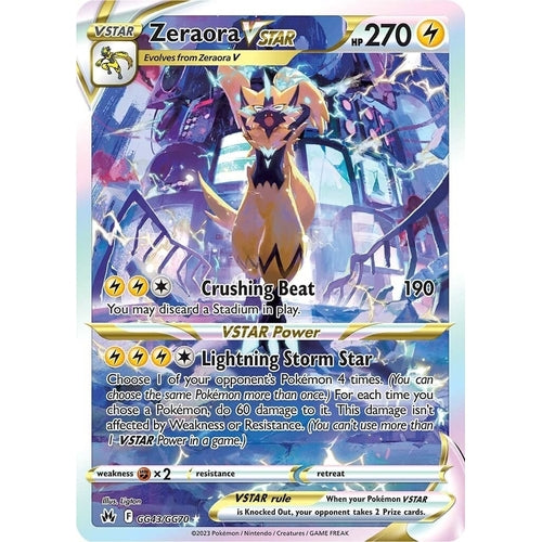Zeraora VSTAR (GG43/GG70) (Crown Zenith: Galarian Gallery) - PokéBox Australia