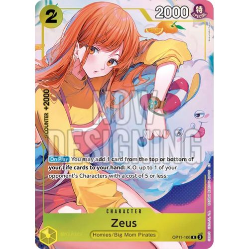 Zeus (Official Playmat - Bandai Card Games Fest 24 - 25 Edition - ) (OP11 - 106) (One Piece Promotion Cards) - PokéBox Australia