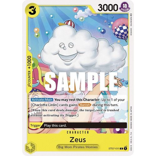 Zeus (ST07 - 011) [Starter Deck 7: Big Mom Pirates] - PokéBox Australia