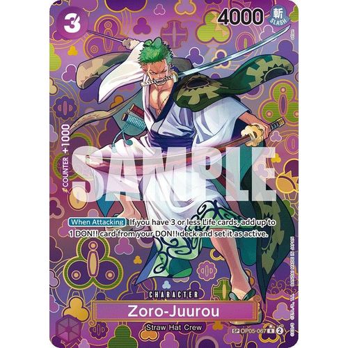 Zoro - Juurou (SP) (OP05 - 067) [Emperors in the New World] - PokéBox Australia