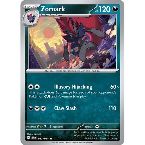 Zoroark (032/064) [SV: Shrouded Fable] - PokéBox Australia