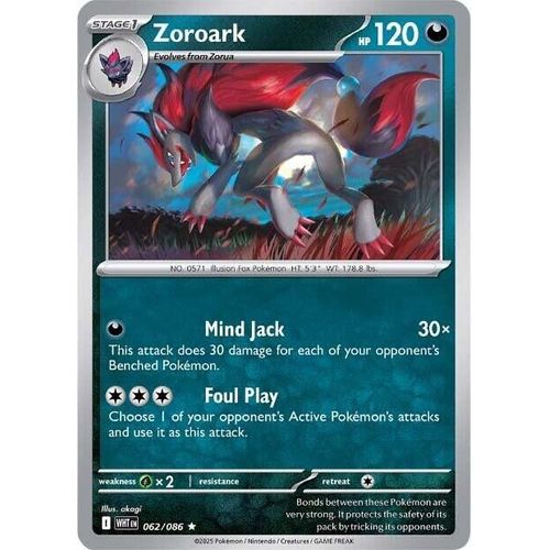 Zoroark (062/086) (SV: White Flare) - PokéBox Australia
