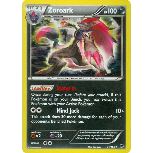 Zoroark - 91/162 (Cosmos Holo) (091/162) (Miscellaneous Cards & Products) - PokéBox Australia
